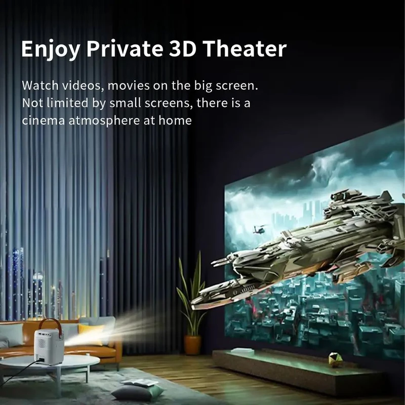 ویدئو پروژکتور یومیو مدل umiio Q2 (5)