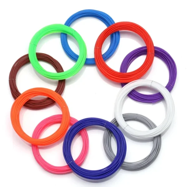 مواد مصرفی فیلامنت مخصوص قلم طراحی سه بعدی PLA