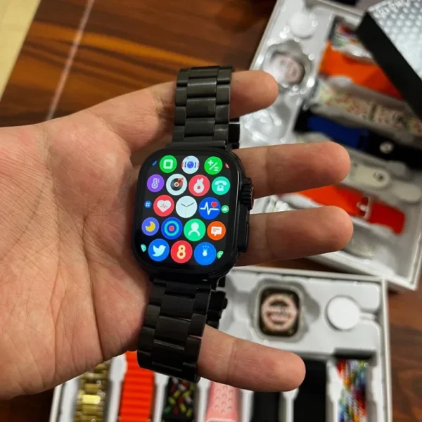 ساعت هوشمند رموجت مدل i20 Ultra Max + Airpods Pro2 به همراه هندزفری